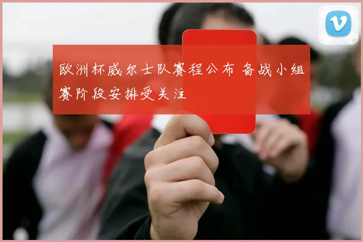 欧洲杯威尔士队赛程公布 备战小组赛阶段安排受关注